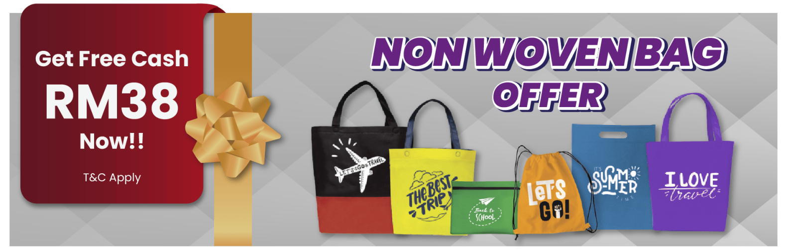 Claim Non Woven Bag Voucher
